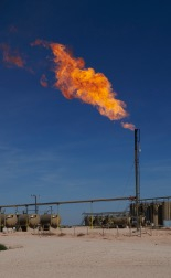 One of five sensor towers in the Permian Basin measuring methane 24/7